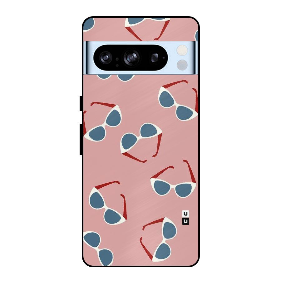 Cool Shades Pattern Metal Back Case for Google Pixel 8 Pro