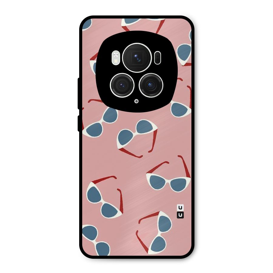 Cool Shades Pattern Metal Back Case for Honor Magic6 Pro