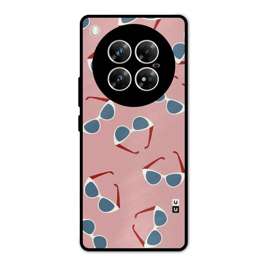 Cool Shades Pattern Metal Back Case for Infinix Zero 40 5G
