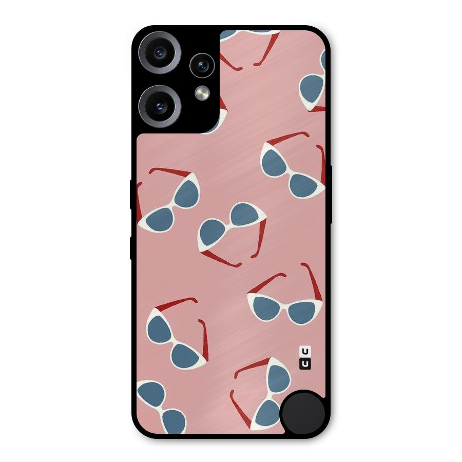Cool Shades Pattern Metal Back Case for Nothing CMF Phone 2 Pro