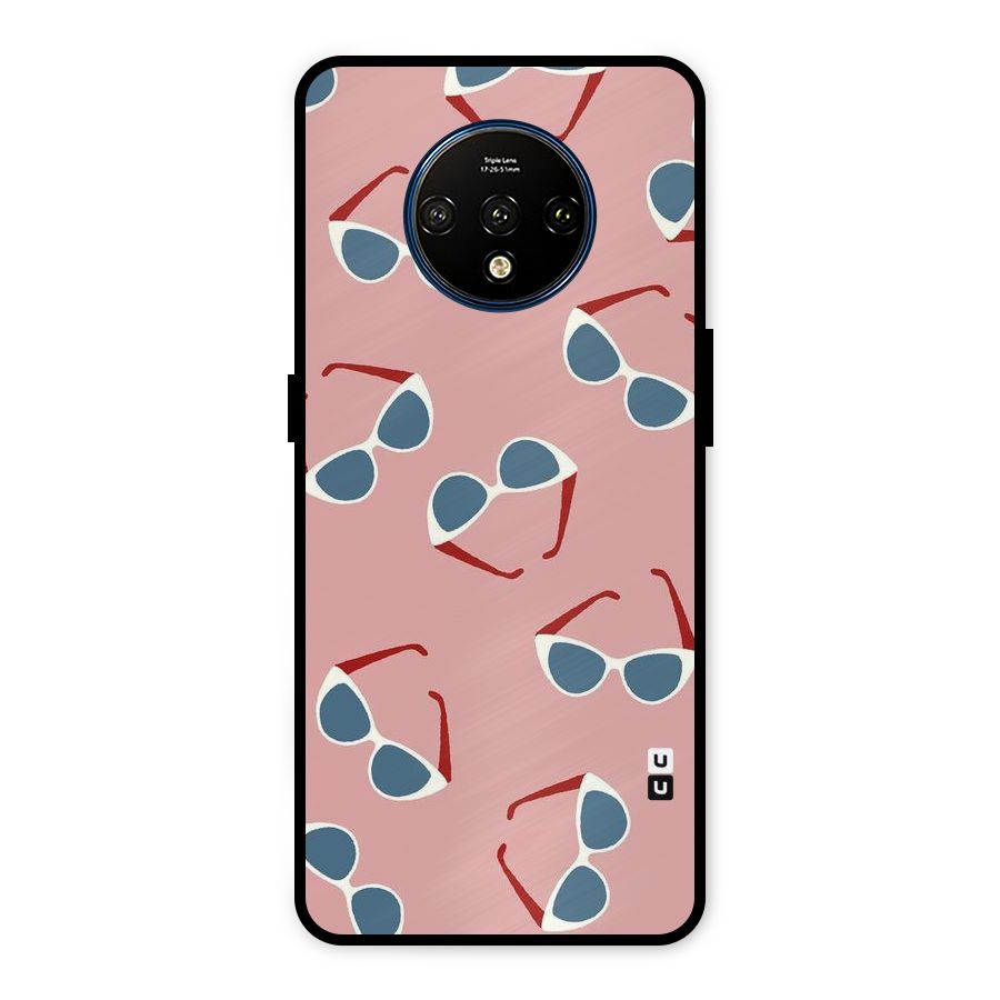 Cool Shades Pattern Metal Back Case for OnePlus 7T