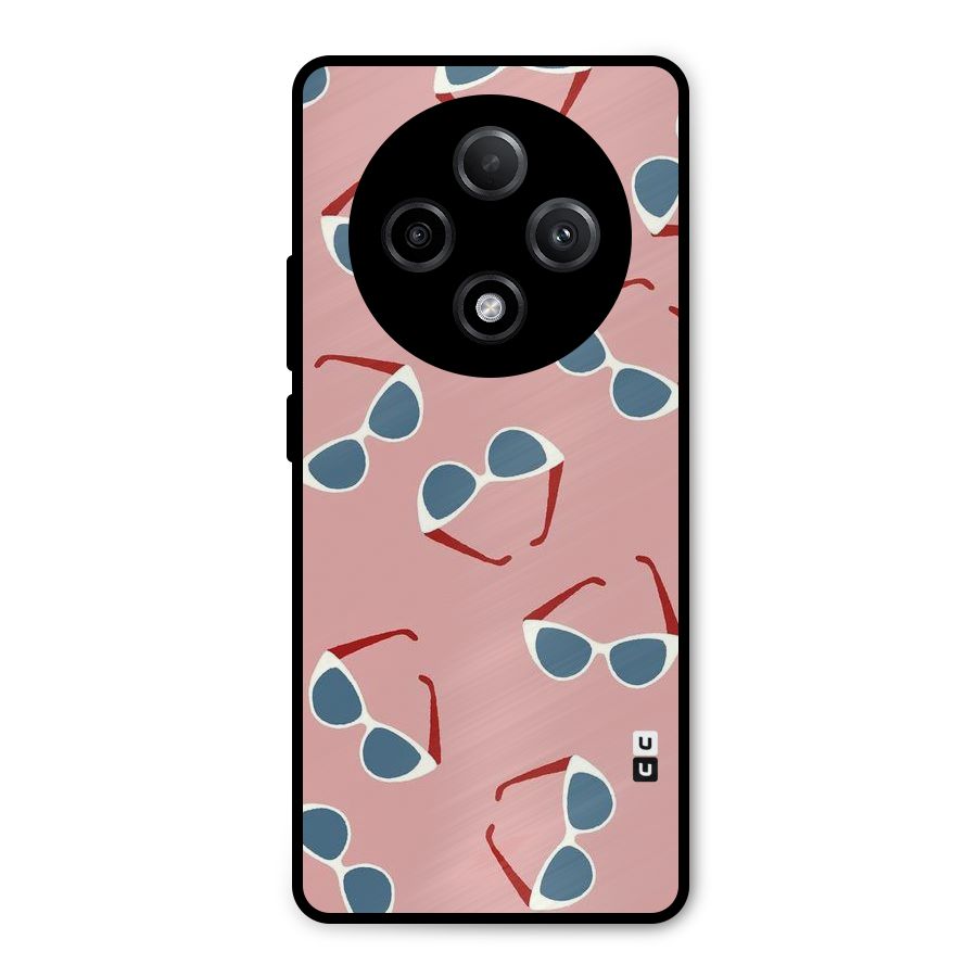 Cool Shades Pattern Metal Back Case for Oppo F27 Pro Plus
