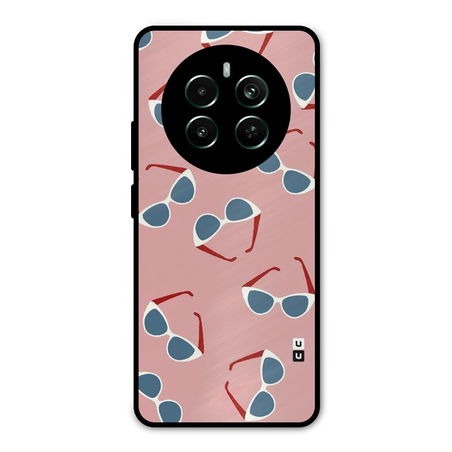 Cool Shades Pattern Metal Back Case for Realme 12 Pro Plus