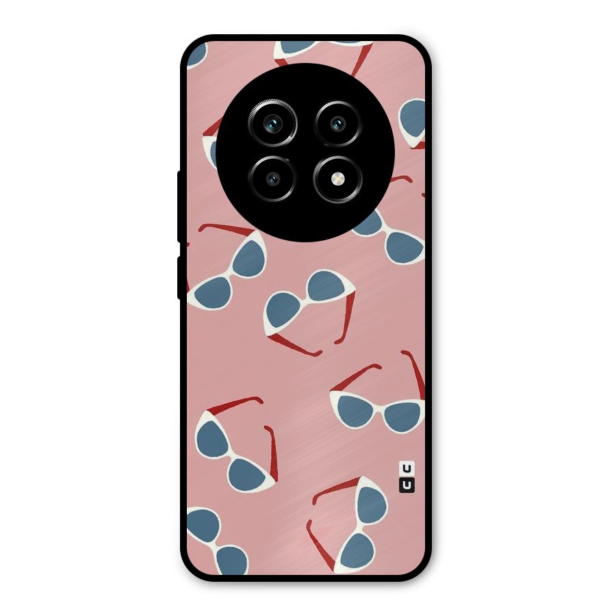 Cool Shades Pattern Metal Back Case for Realme 13 Pro