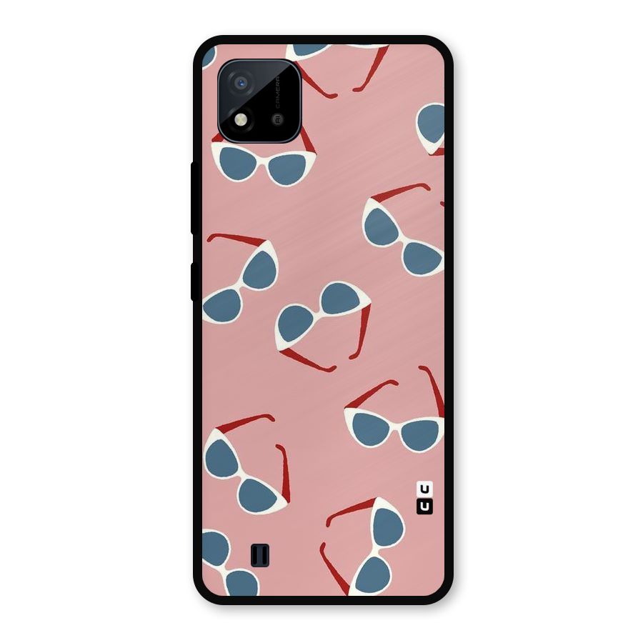 Cool Shades Pattern Metal Back Case for Realme C11 2021
