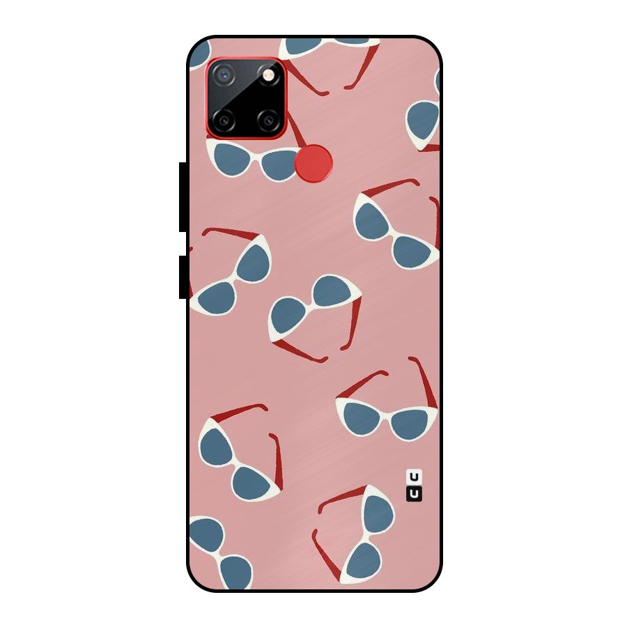 Cool Shades Pattern Metal Back Case for Realme C12