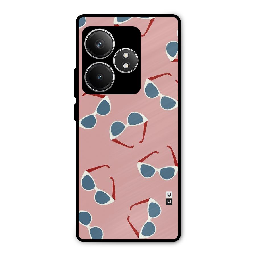 Cool Shades Pattern Metal Back Case for Realme GT 6T
