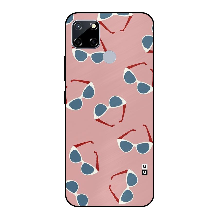Cool Shades Pattern Metal Back Case for Realme Narzo 30A