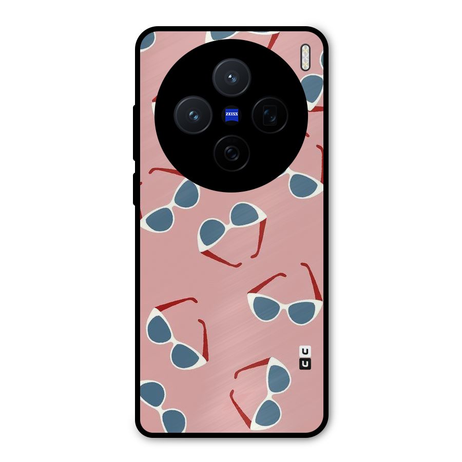 Cool Shades Pattern Metal Back Case for Vivo X200