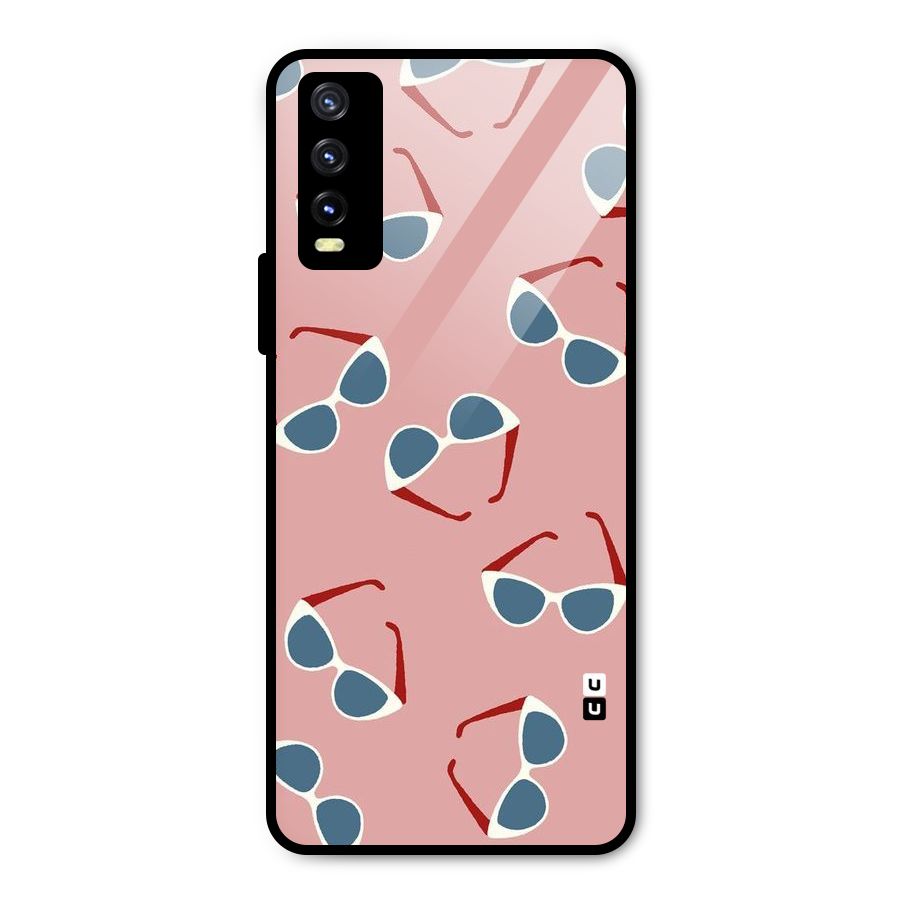 Cool Shades Pattern Metal Back Case for Vivo Y20