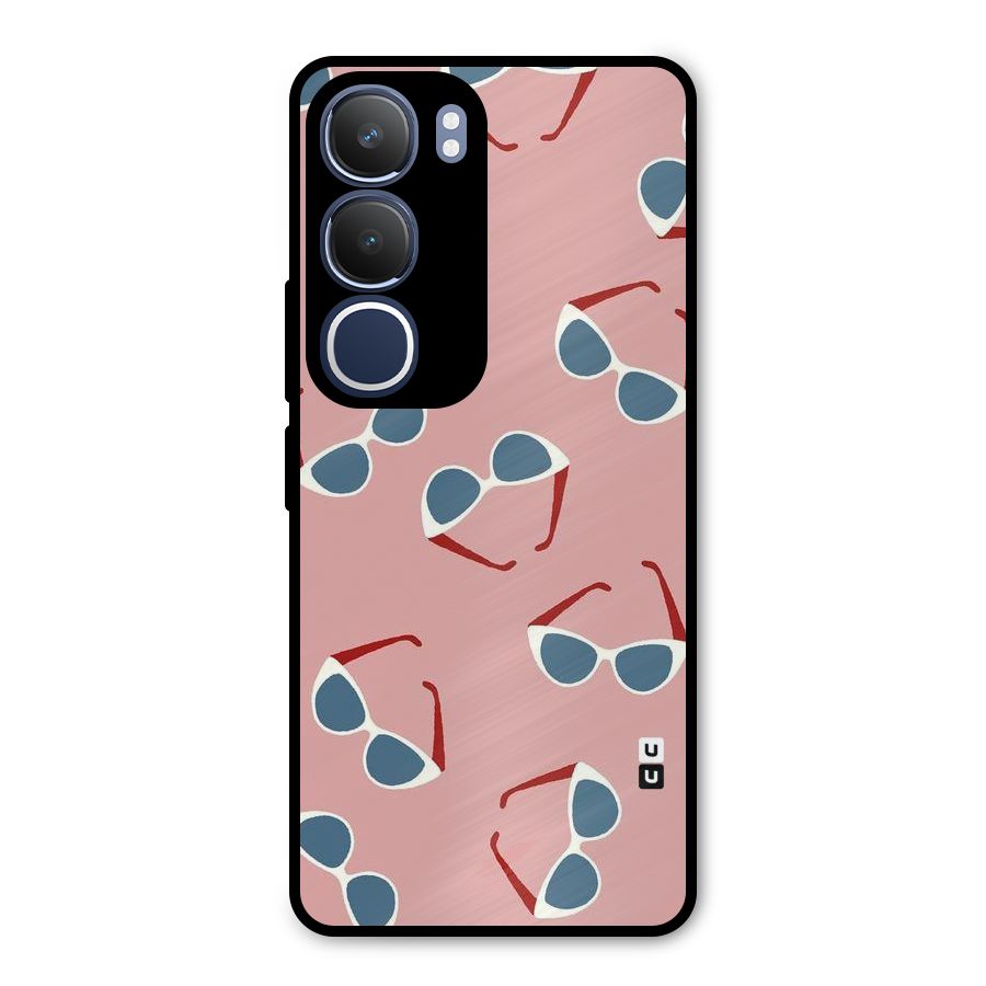 Cool Shades Pattern Metal Back Case for Vivo Y29