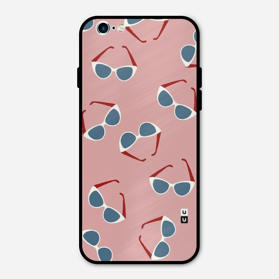 Cool Shades Pattern Metal Back Case for iPhone 6 6s