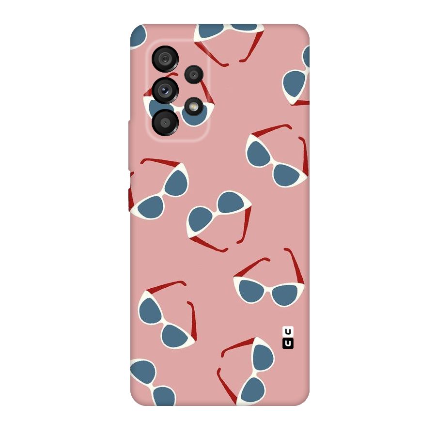 Cool Shades Pattern Original Polycarbonate Back Case for Galaxy A53 5G