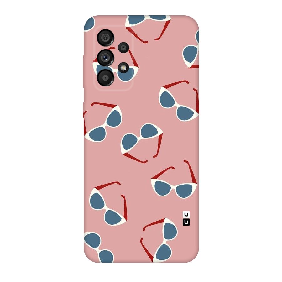 Cool Shades Pattern Original Polycarbonate Back Case for Galaxy A73 5G
