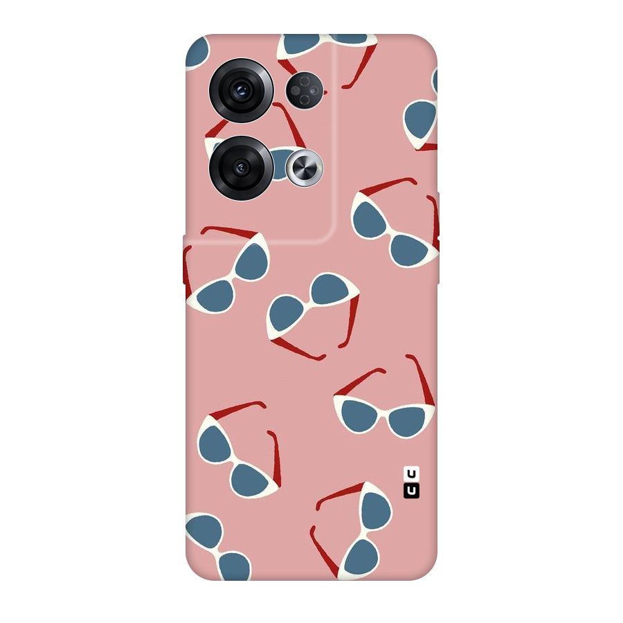 Cool Shades Pattern Original Polycarbonate Back Case for Oppo Reno8 Pro 5G