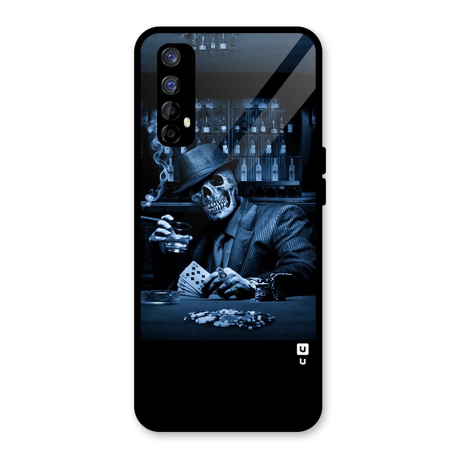 Cool Skull Cards Glass Back Case for Realme Narzo 20 Pro