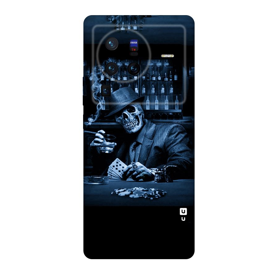 Cool Skull Cards Original Polycarbonate Back Case for Vivo X80