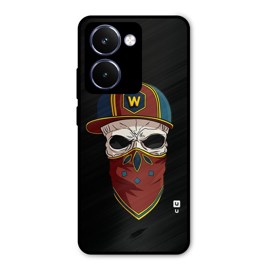 Cool Skull Mask Cap Metal Back Case for Realme P3 Ultra