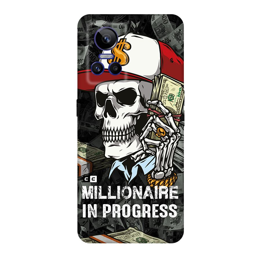 Cool Skull Millionaire In Progress Original Polycarbonate Back Case for Realme GT Neo 3