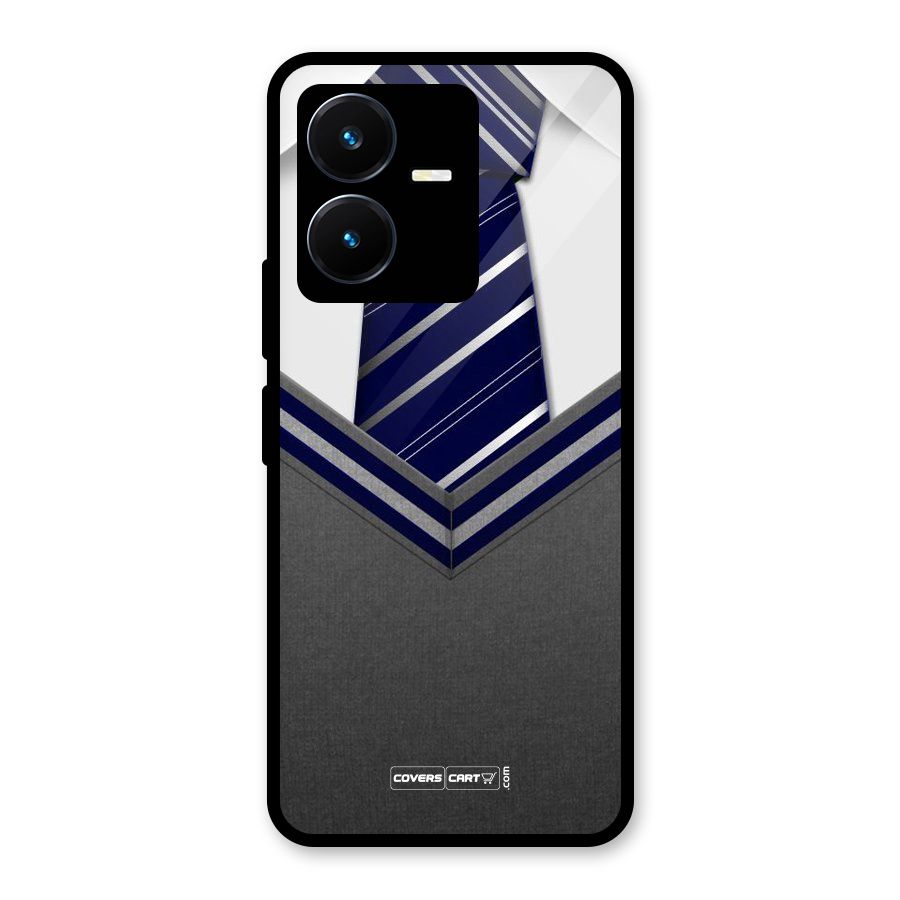 Cool Sweater Glass Back Case for Vivo Y22s