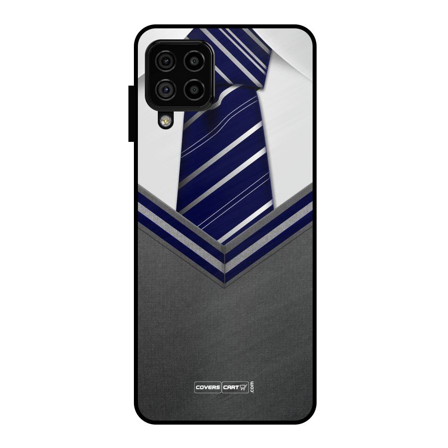 Cool Sweater Metal Back Case for Galaxy A22 4G