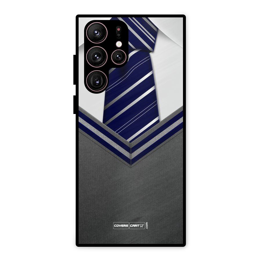 Cool Sweater Metal Back Case for Galaxy S22 Ultra 5G