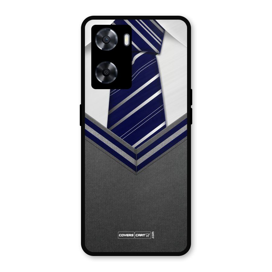 Cool Sweater Metal Back Case for Oppo A57 2022