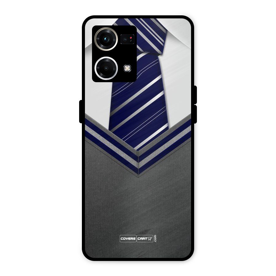 Cool Sweater Metal Back Case for Oppo F21 Pro 4G