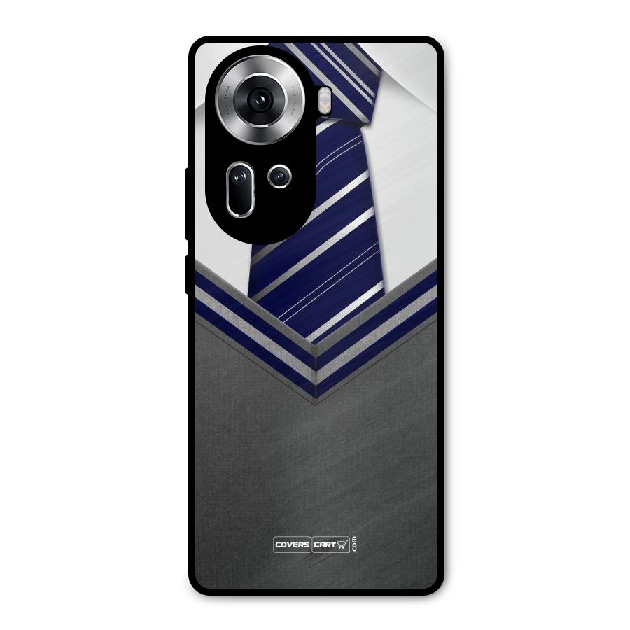 Cool Sweater Metal Back Case for Oppo Reno11 5G