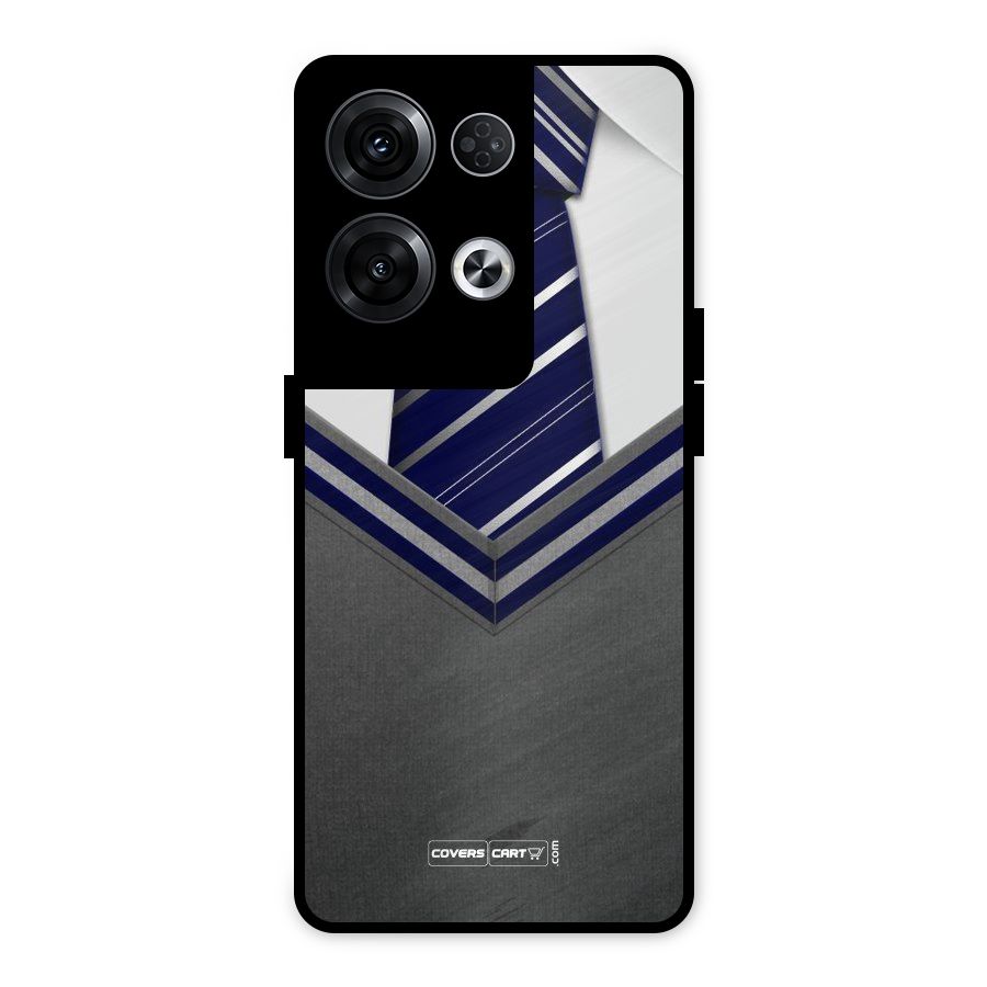 Cool Sweater Metal Back Case for Oppo Reno8 Pro 5G