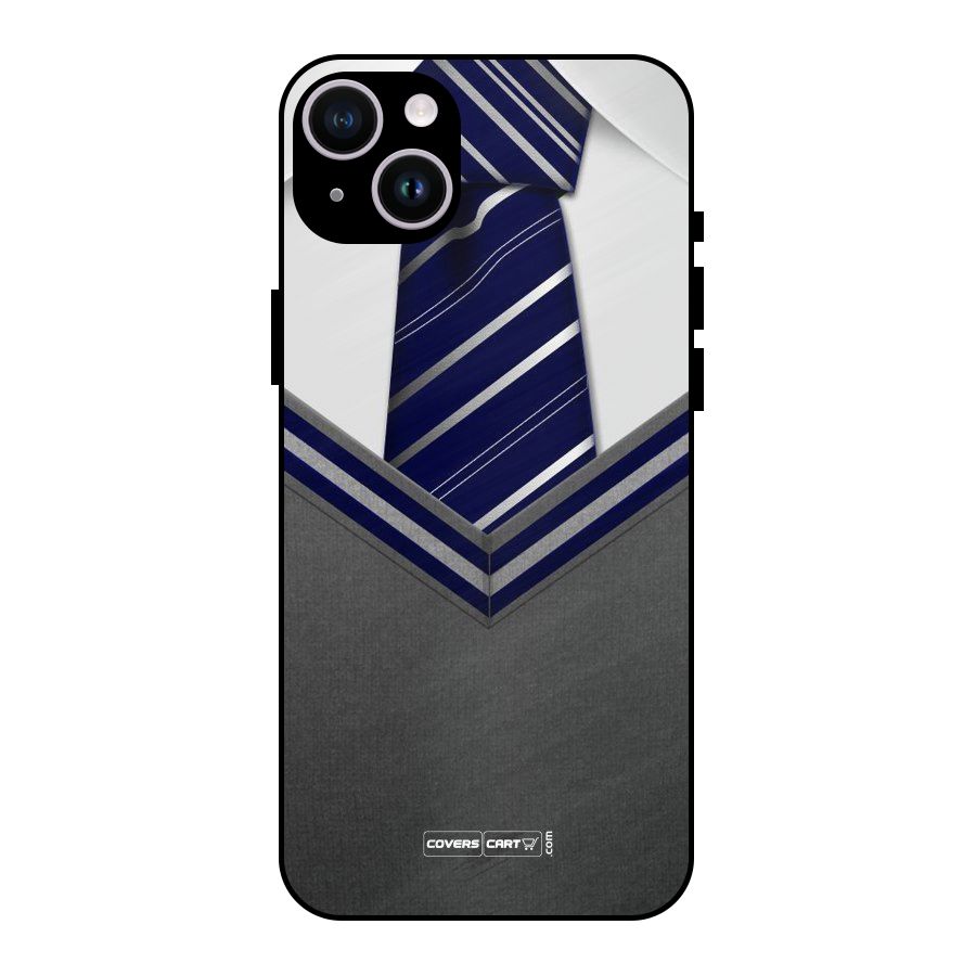 Cool Sweater Metal Back Case for iPhone 14 Plus