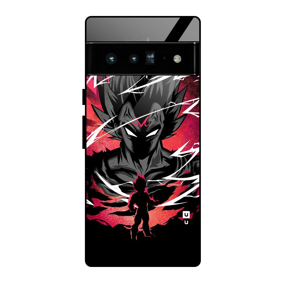 Cool Vegeta Glass Back Case for Google Pixel 6 Pro