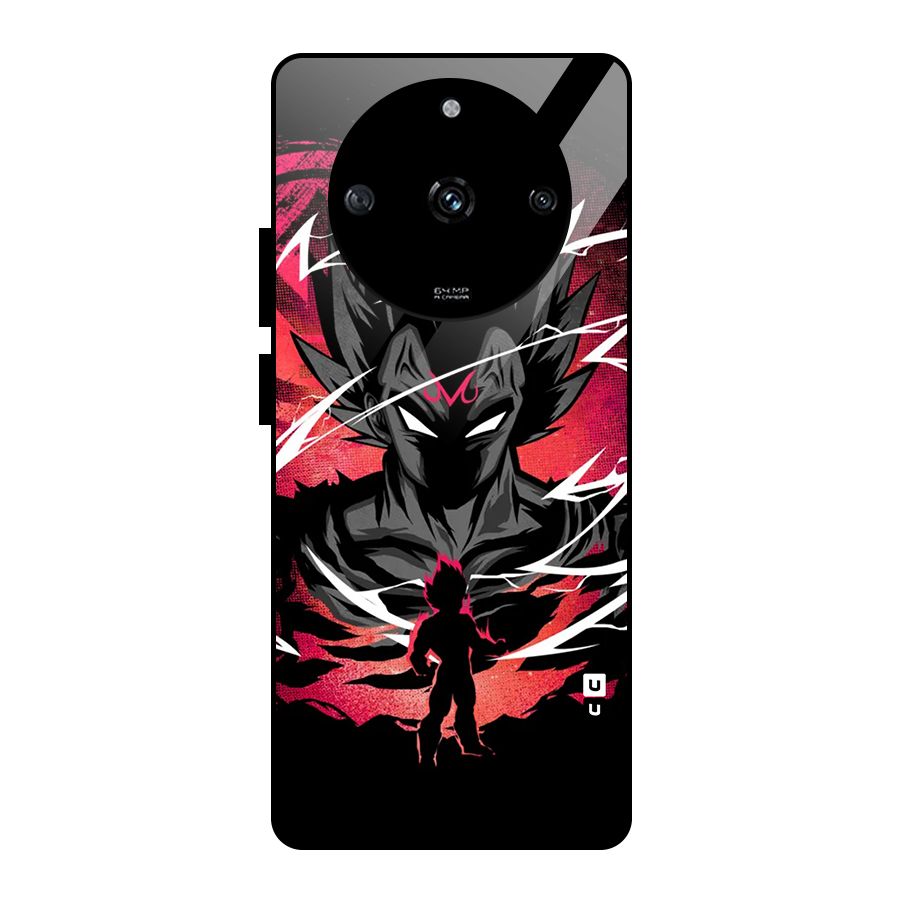 Cool Vegeta Glass Back Case for Realme Narzo 60 5G