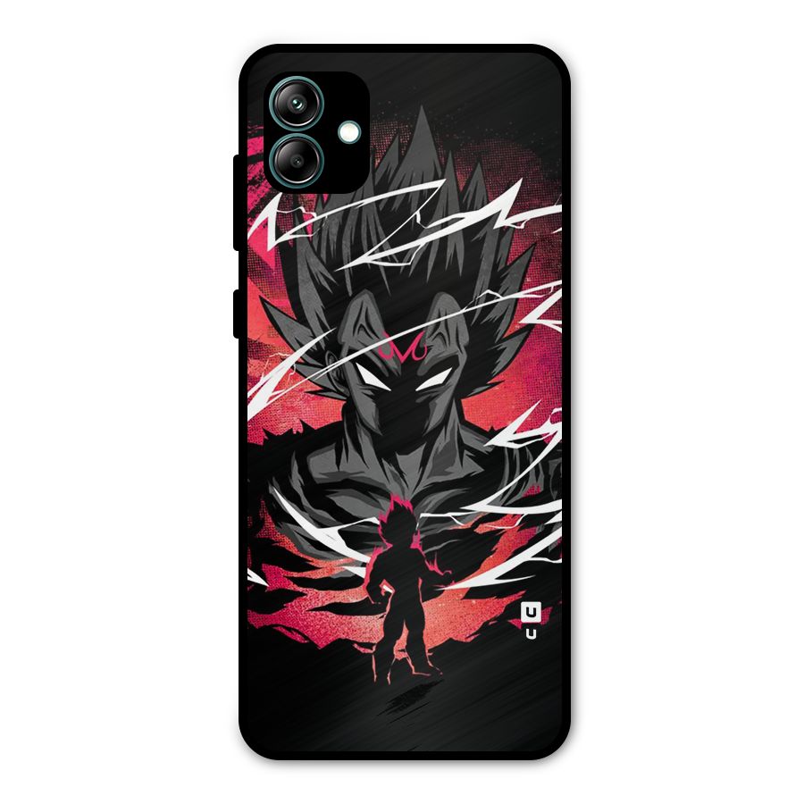 Cool Vegeta Metal Back Case for Galaxy A04