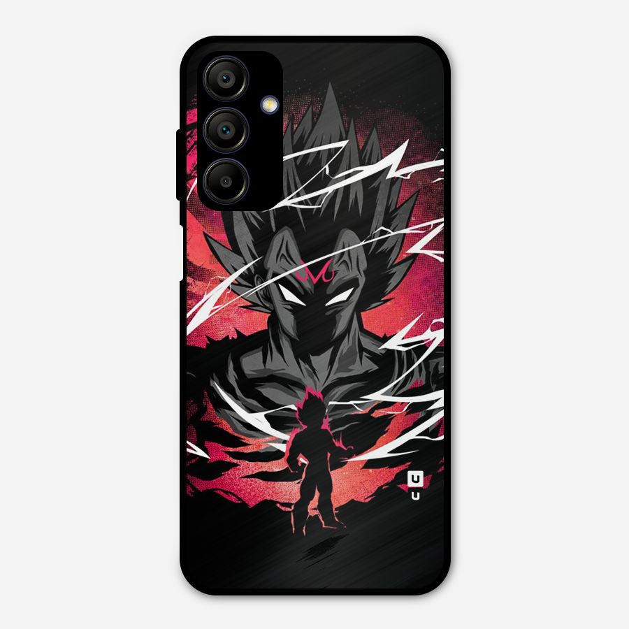 Cool Vegeta Metal Back Case for Galaxy A15 5G