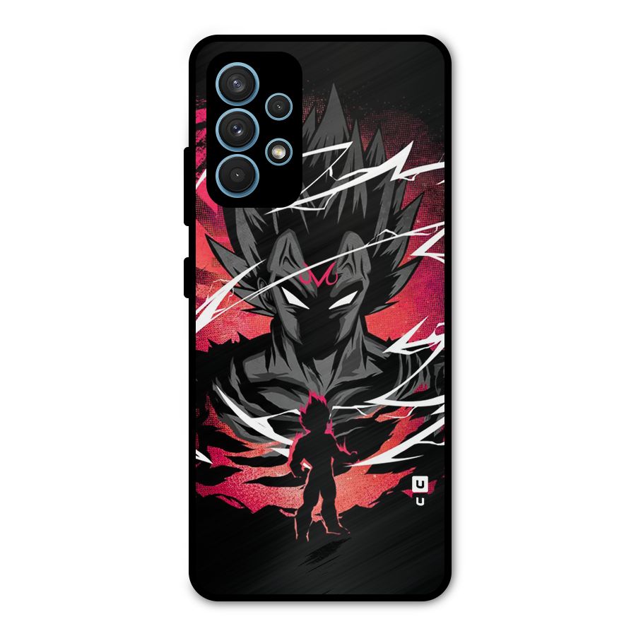 Cool Vegeta Metal Back Case for Galaxy A32
