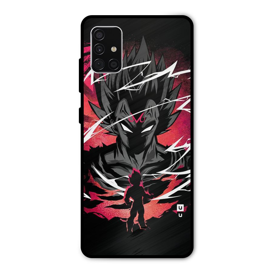 Cool Vegeta Metal Back Case for Galaxy A51