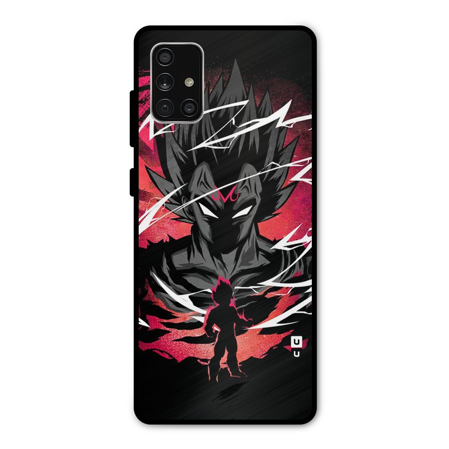 Cool Vegeta Metal Back Case for Galaxy A71