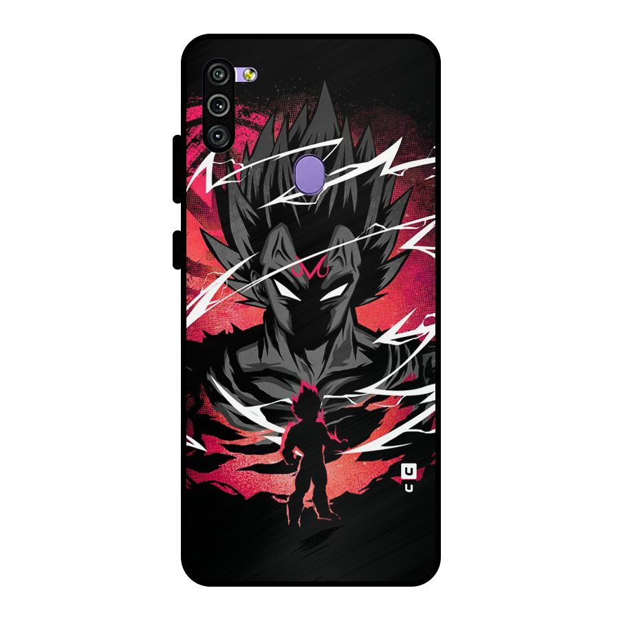 Cool Vegeta Metal Back Case for Galaxy M11