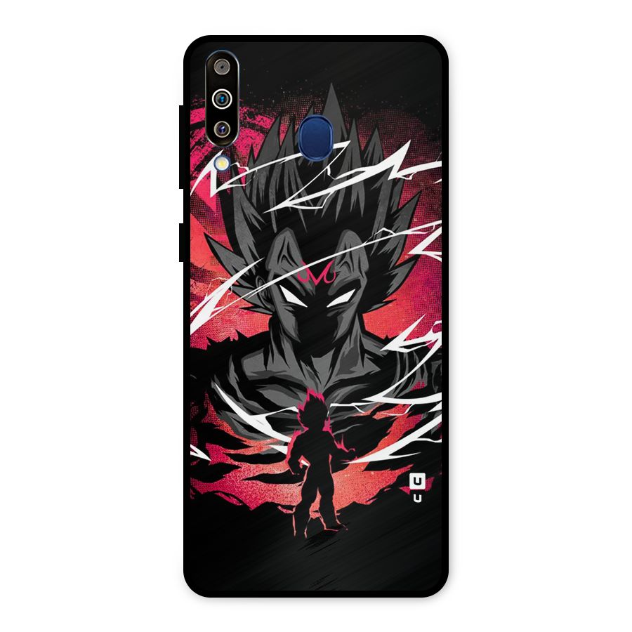 Cool Vegeta Metal Back Case for Galaxy M30