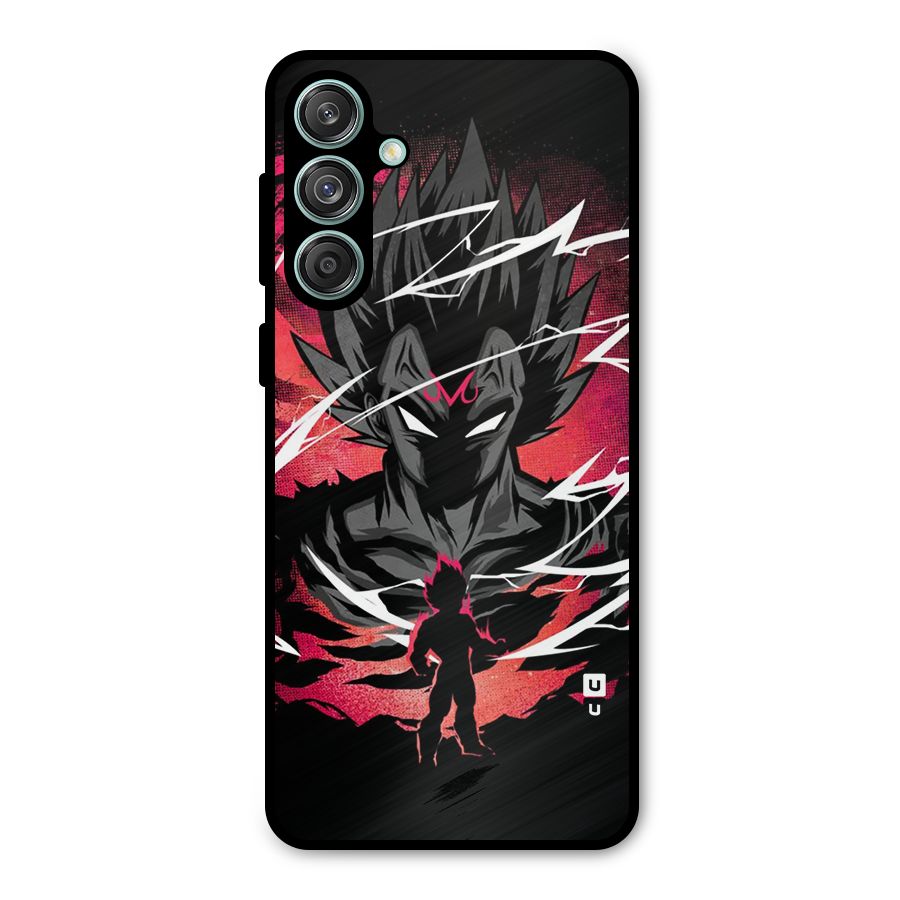 Cool Vegeta Metal Back Case for Galaxy M55 5G