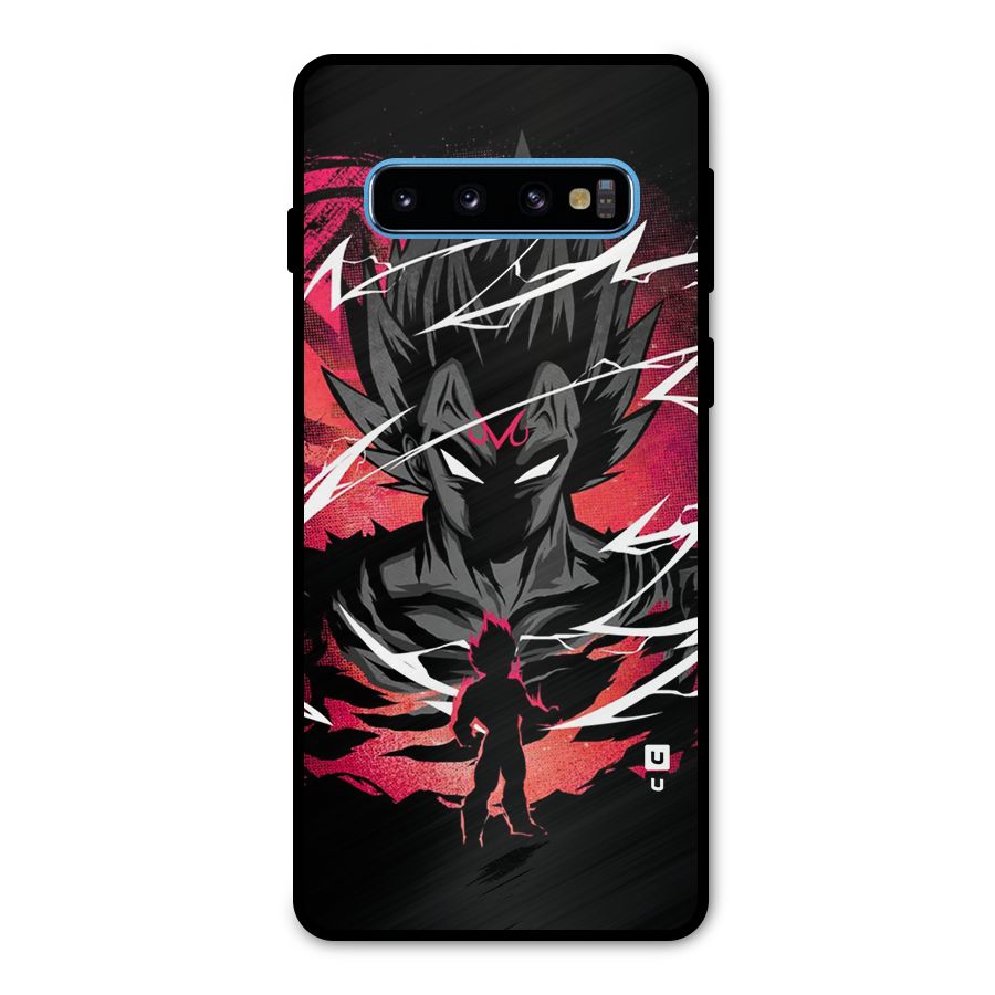 Cool Vegeta Metal Back Case for Galaxy S10