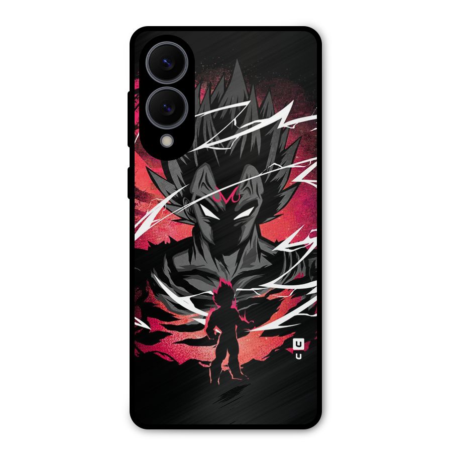 Cool Vegeta Metal Back Case for Galaxy S25 Edge