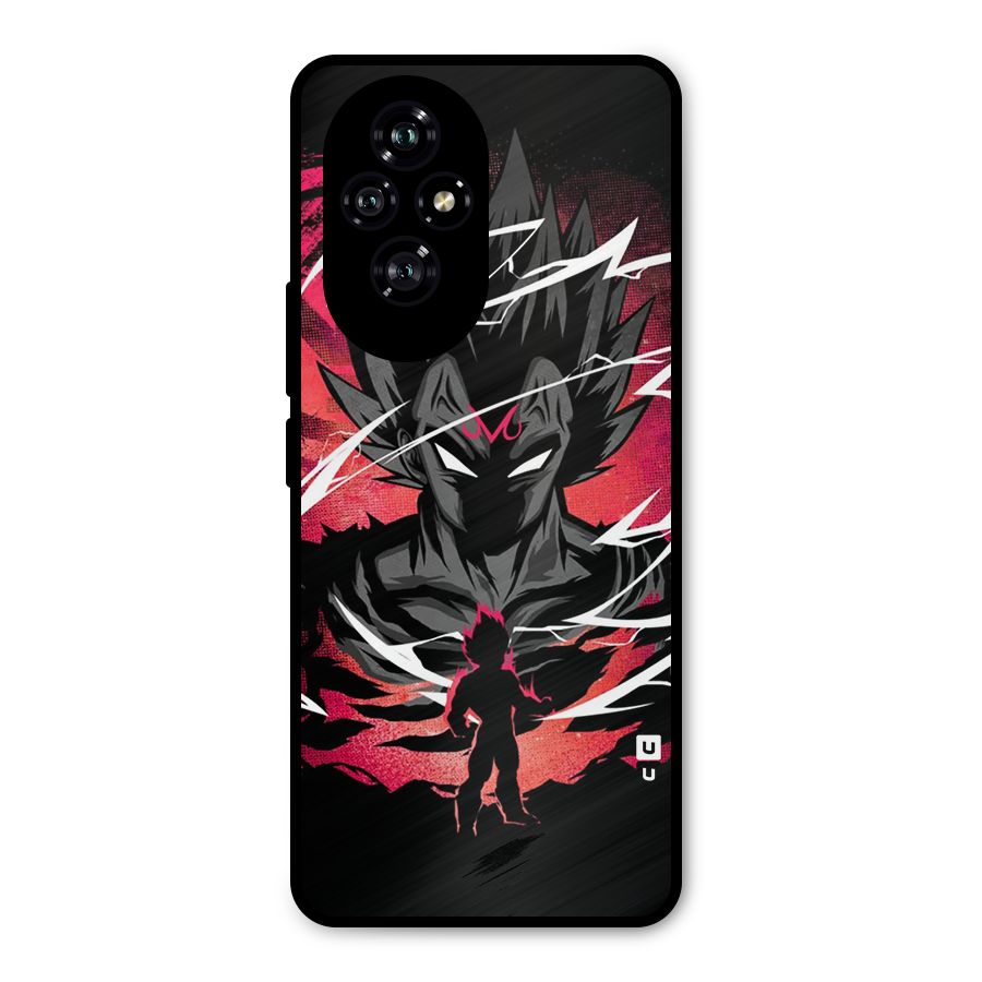 Cool Vegeta Metal Back Case for Honor 200