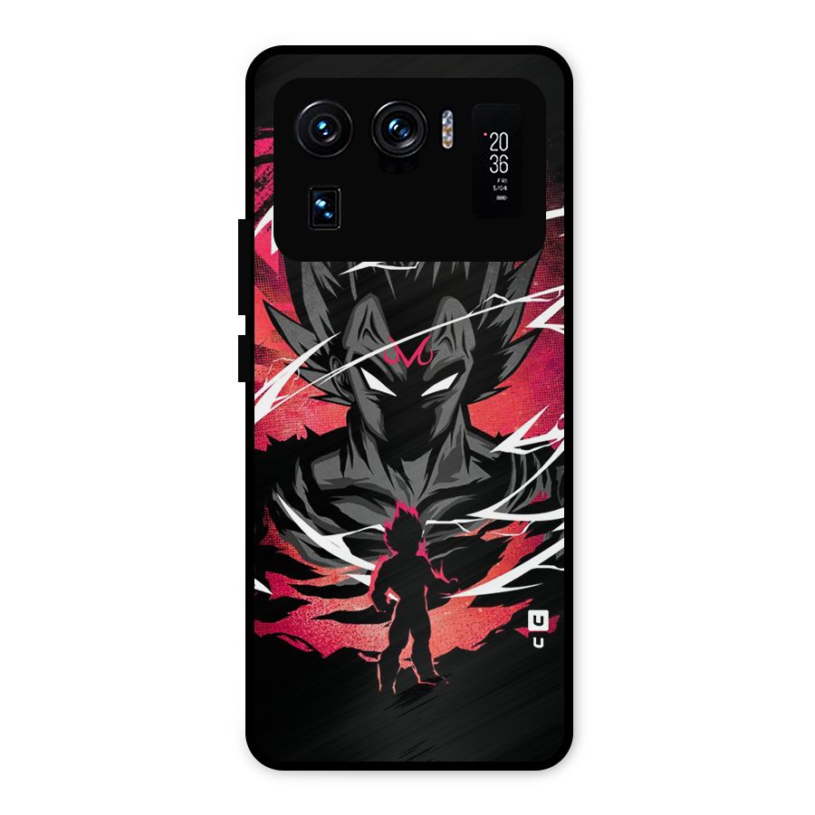 Cool Vegeta Metal Back Case for Mi 11 Ultra