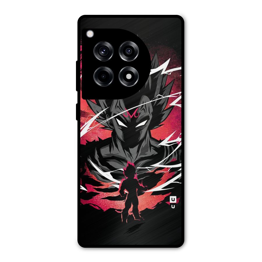 Cool Vegeta Metal Back Case for OnePlus 12R