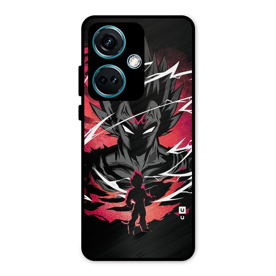 Cool Vegeta Metal Back Case for OnePlus Nord CE 3 5G
