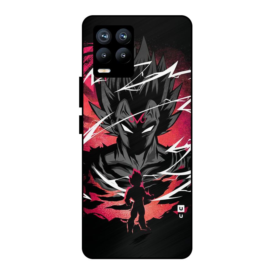 Cool Vegeta Metal Back Case for Realme 8 Pro