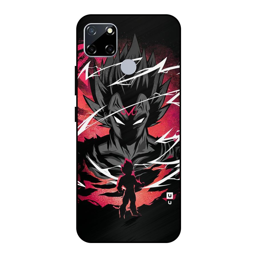 Cool Vegeta Metal Back Case for Realme Narzo 20