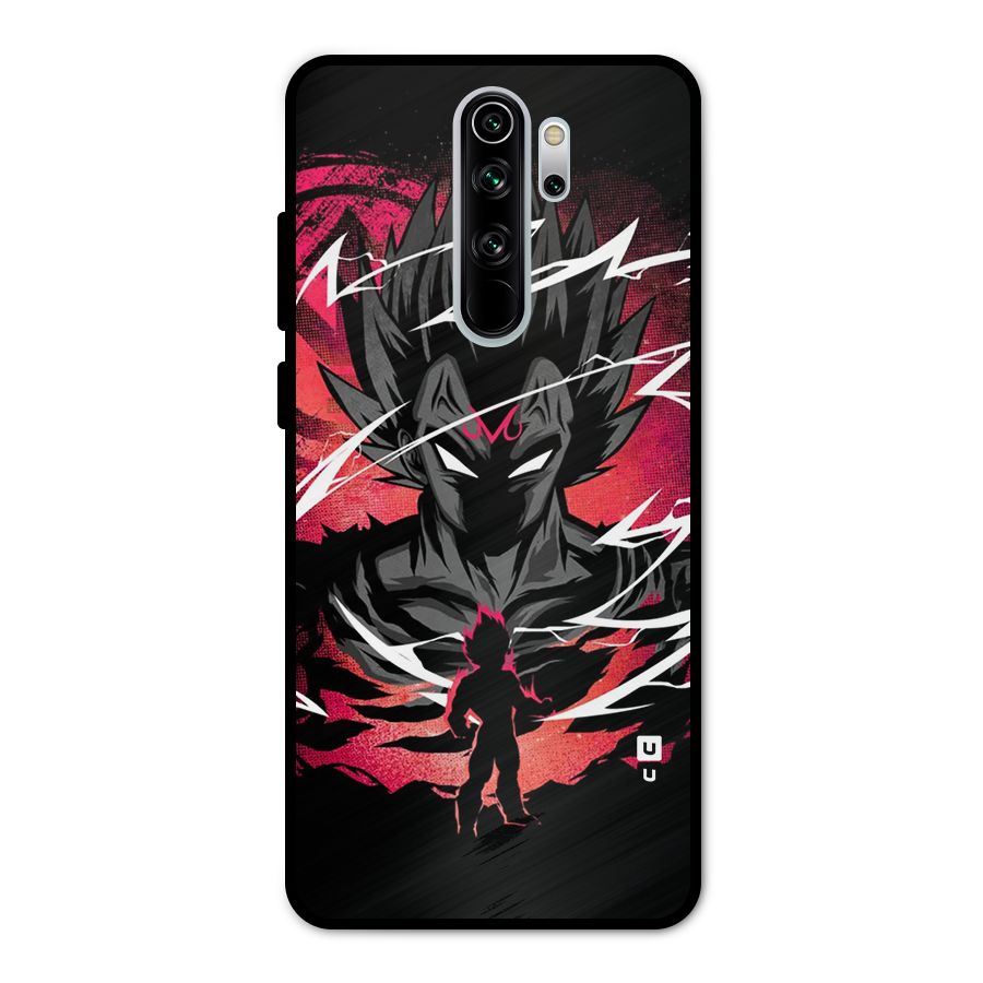 Cool Vegeta Metal Back Case for Redmi Note 8 Pro